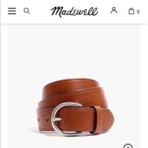 NWT Madewell Perfect Leather Belt